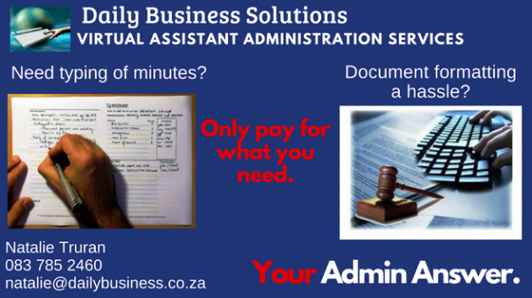 A Daily Business Typing Service